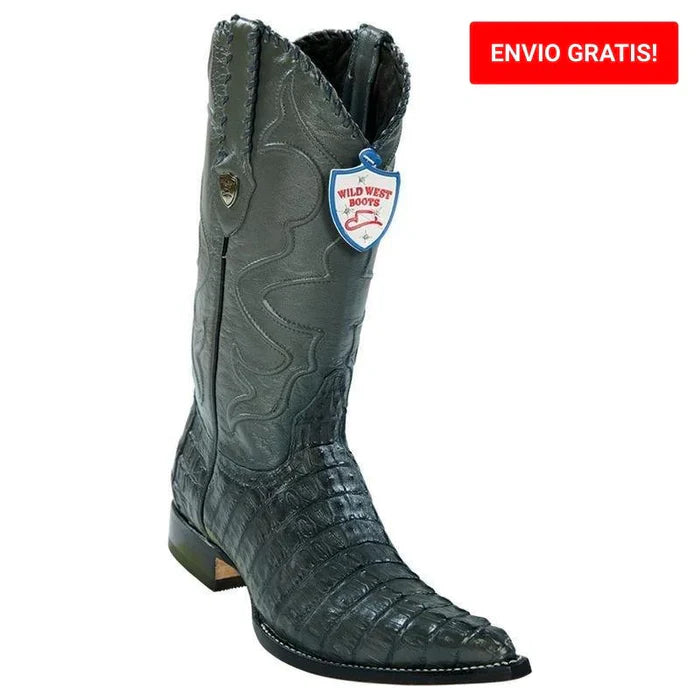 Botas de Cocodrilo Caiman Cola Punta 3X Aladino WW