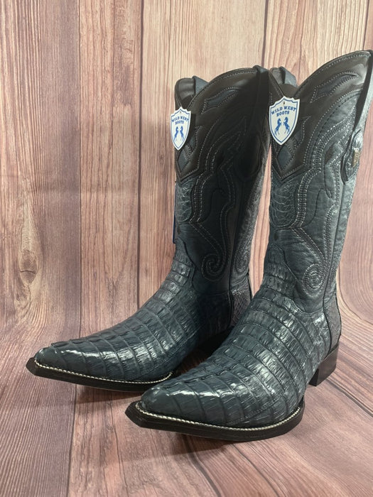 Botas de Cocodrilo Caiman Cola Punta 3X Aladino WW