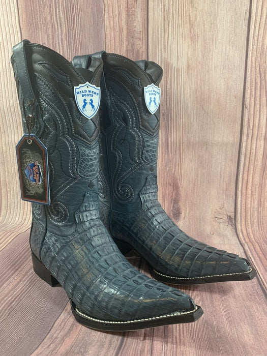 Botas de Cocodrilo Caiman Cola Punta 3X Aladino WW