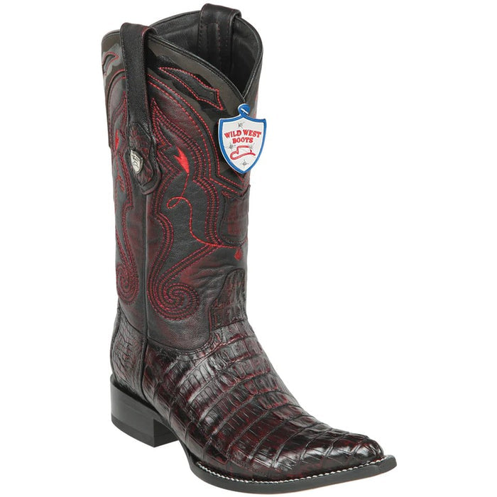 Botas de Cocodrilo Caiman Cola Punta 3X Aladino WW