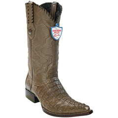 Botas de Cocodrilo Caiman Cola Punta 3X Aladino WW