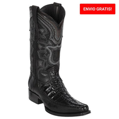 Botas de Cocodrilo Caiman con Venado Horma Europea LAB