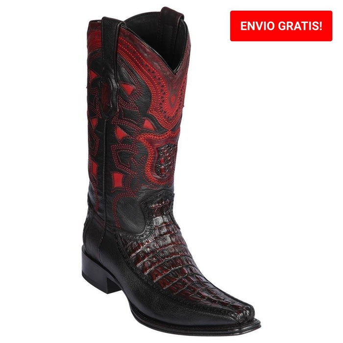 Botas de Cocodrilo Caiman con Venado Horma Europea LAB