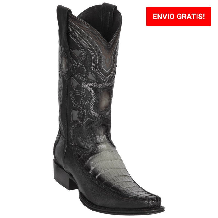 Botas de Cocodrilo Caiman con Venado Horma Europea LAB