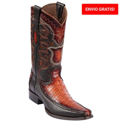 Botas de Cocodrilo Caiman con Venado Horma Europea LAB