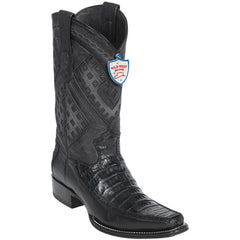 Botas de Cocodrilo Caiman con Venado Horma Europea WW