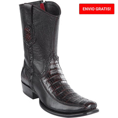 Botas de Cocodrilo Caiman con Venado Original Corta Dubai WW