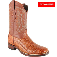 Botas de Cocodrilo Caiman Flanco Horma Amplia LAB