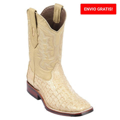 Botas de Cocodrilo Caiman Flanco Horma Amplia LAB