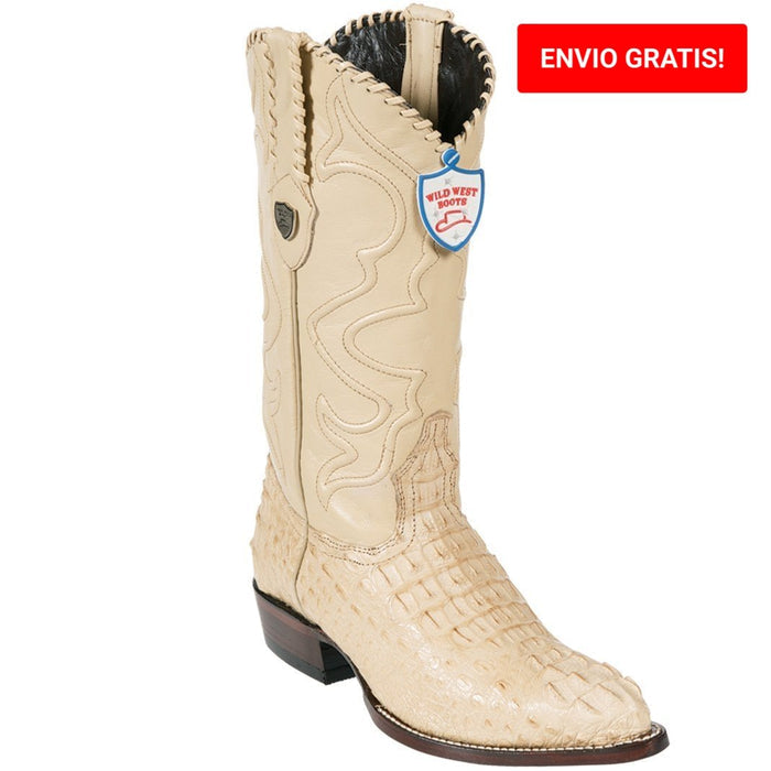 Botas de Cocodrilo Caiman Lomo Horma Puntal WW