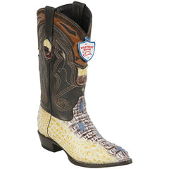 Botas de Cocodrilo Caiman Lomo Horma Puntal WW