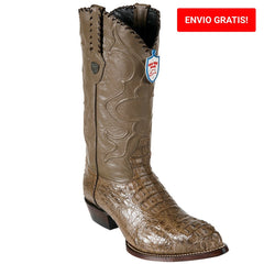 Botas de Cocodrilo Caiman Lomo Horma Puntal WW