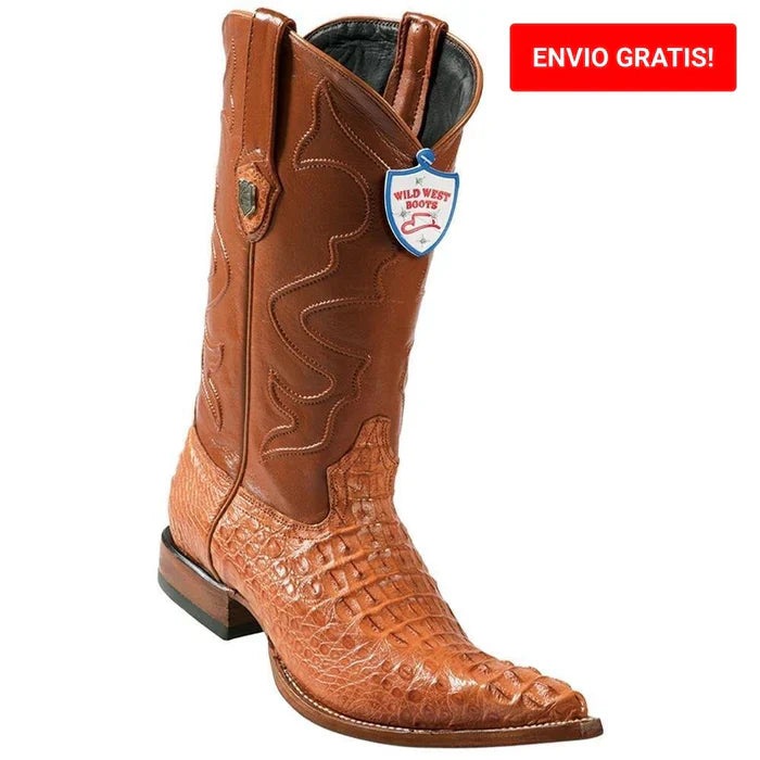 Botas de Cocodrilo Caiman Lomo Punta 3X Aladino WW