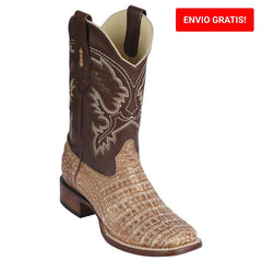 Botas de Cocodrilo Caiman Panza Horma Amplia LAB