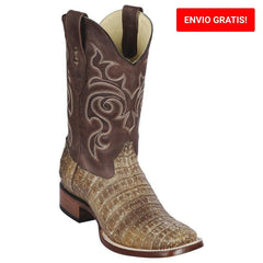 Botas de Cocodrilo Caiman Panza Horma Amplia LAB