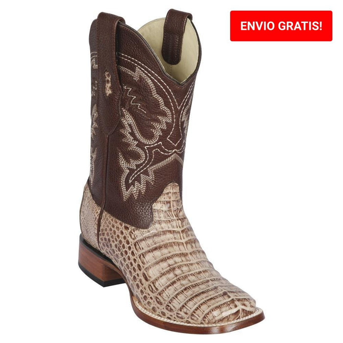 Botas de Cocodrilo Caiman Panza Horma Amplia LAB