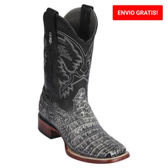 Botas de Cocodrilo Caiman Panza Horma Amplia LAB