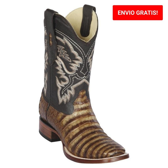 Botas de Cocodrilo Caiman Panza Horma Amplia LAB