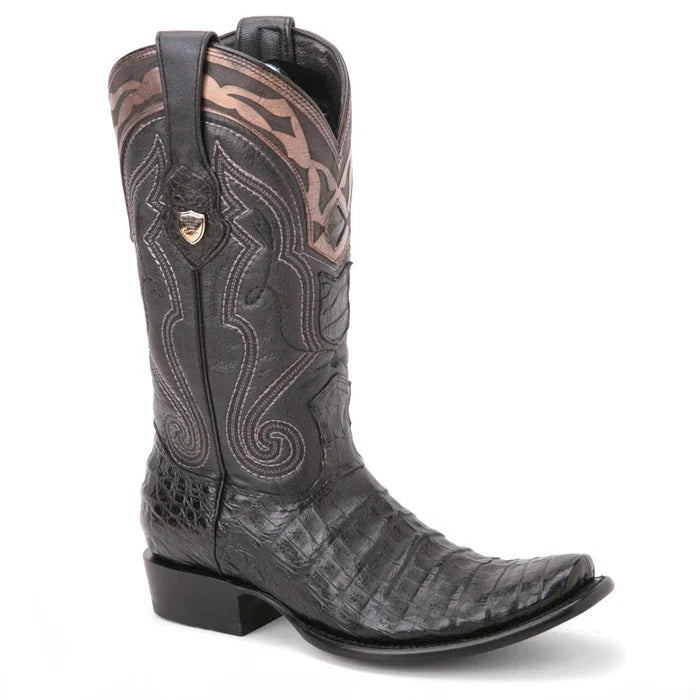 Botas de Cocodrilo Caiman Panza Horma Dubai WW