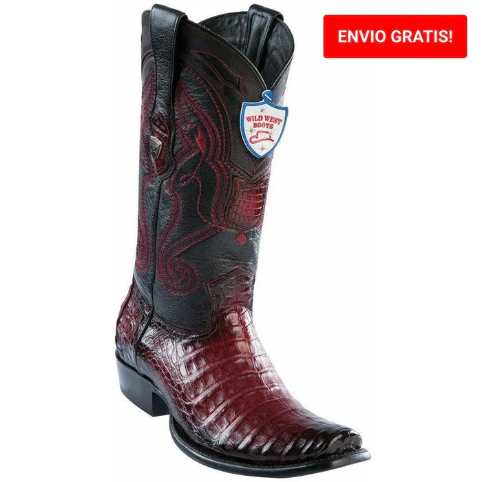 Botas de Cocodrilo Caiman Panza Horma Dubai WW