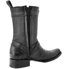 Botas de Cocodrilo Caiman Panza Original Horma Cuadrada