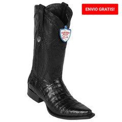 Botas de Cocodrilo Caiman Panza Punta Recortada WW