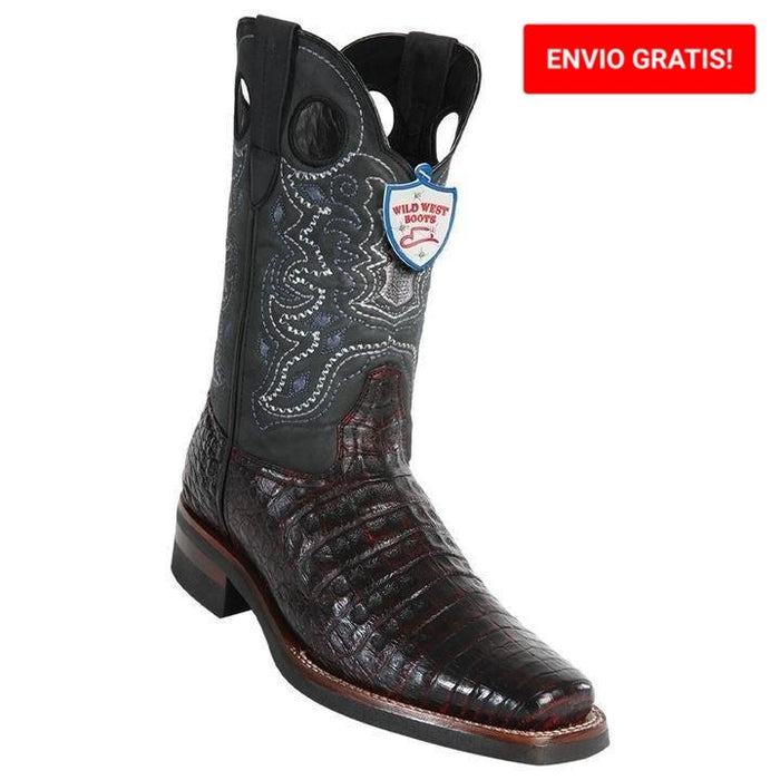 Botas de Cocodrilo Caiman Panza Rodeo Suela Hule WW