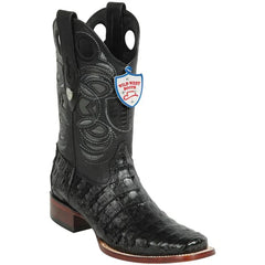 Botas de Cocodrilo Caiman Panza Rodeo Suelo Vaqueta WW