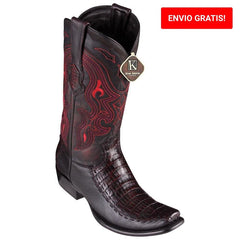 Botas de Cocodrilo Caiman Panza y Venado Horma Dubai KE