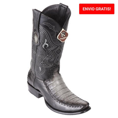 Botas de Cocodrilo Caiman Panza y Venado Horma Dubai KE