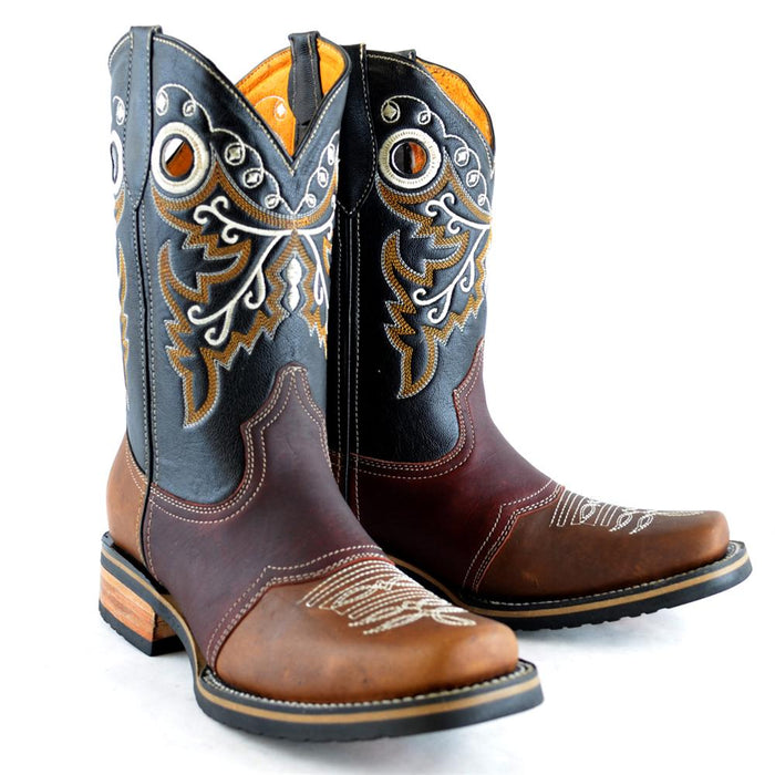 Botas de Cuero con Horma Rodeo ROD