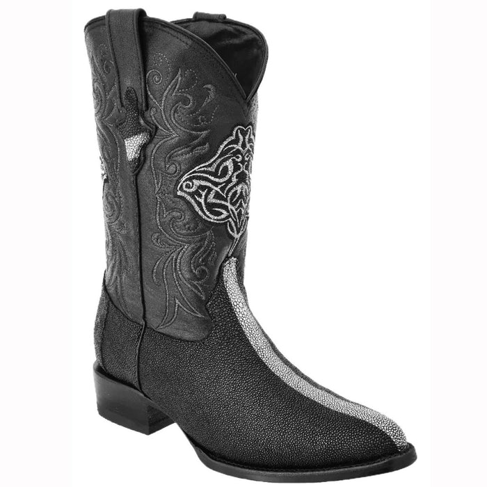 Botas de Mantarraya Original Perla Pulida Horma Puntal