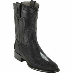 Botas de Mantarraya Original Perla Sencilla Horma Roper Negra