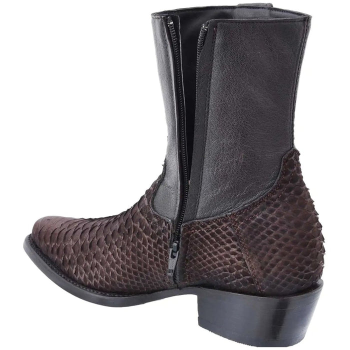 Botas de Piton Original Cortas Horma Puntal con Zipper