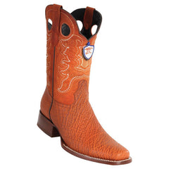 Botas de Tiburon Original Horma Rodeo Cuadrada Suela de Hule WW