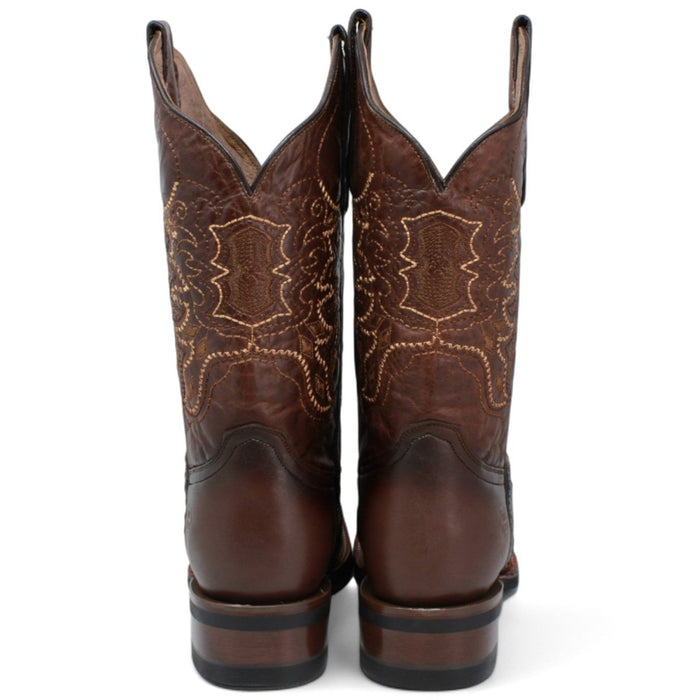 Botas Vaqueras de Cuello de Toro Original Horma Rodeo WD