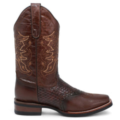 Botas Vaqueras de Cuello de Toro Original Horma Rodeo WD