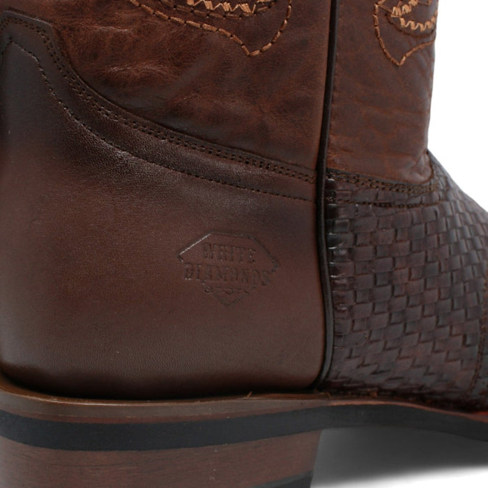 Botas Vaqueras de Cuello de Toro Original Horma Rodeo WD