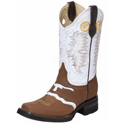 Botas Vaqueras de Cuero Crazy Original Horma Rodeo GEN