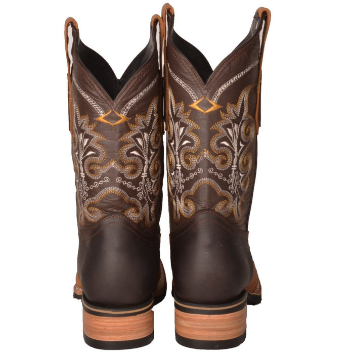 Botas Vaqueras de Cuero Crazy Original Horma Rodeo WD