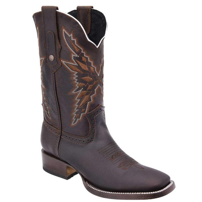 Botas Vaqueras de Cuero Crazy Original Horma Rodeo WD