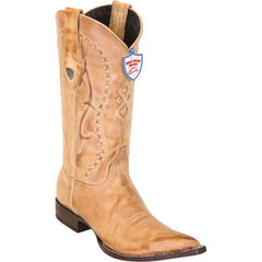 Botas Vaqueras de Cuero Horma 3X Aladino WW