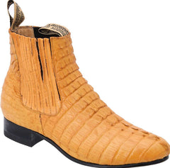 Botines Charros de Piel de Cocodrilo Original WD