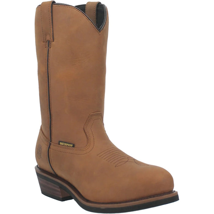 Dan Post Men's Alburquerque Work Boots Steel Toe Waterproof - Tan