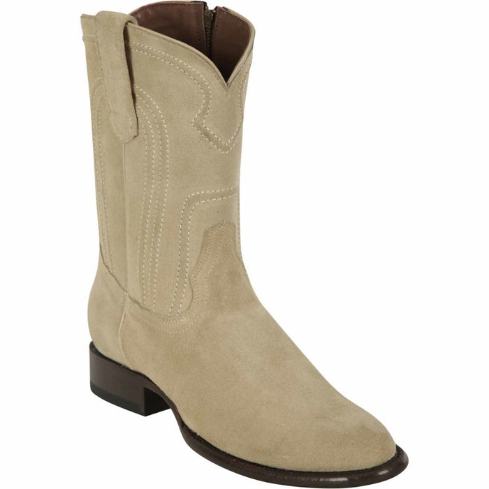 Botas de piel de ante con punta de cuerda y cremallera para hombre Los Altos Original - Oryx