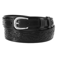 Cinturón Texano Ranger Piel Premium Negro - Cinto de Piel